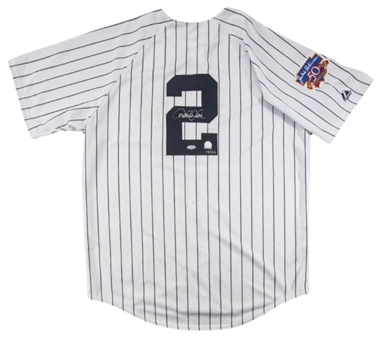 Derek Jeter Signed New York Yankees Home Jersey (MLB Authenticated)